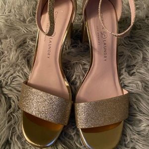 Chinese Laundry Jody Glitter Block Heel